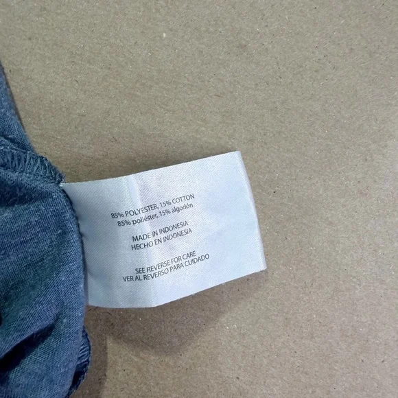 Orvis Quarter‑Zip Pullover Men’s XL– Heather Blue Performance Long Sleeve - Picture 8 of 9